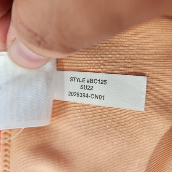 J. Crew Pink Curved Waist Cheeky Bikini Bottom New With Tags Womens Size XL - Picture 14 of 16